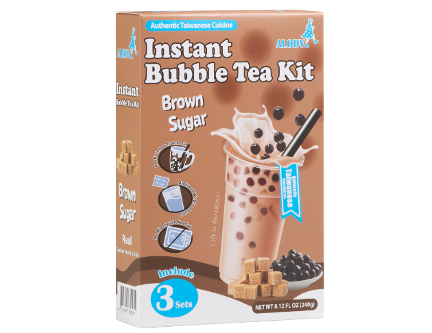 Instant Bubble Tea Kit /Brown Sugar
