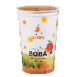 Mango Passion fruit tea w/ Popping Boba/ cup