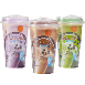 Instant milk tea kit Shaken Boba/ Taro