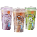 Instant milk tea kit Shaken Boba/ Brown sugar