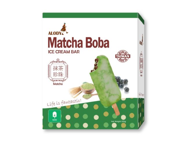ALODY Matcha Boba Ice cream bar 2
