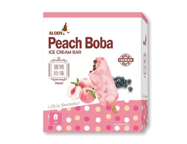 ALODY Peach Boba Ice cream bar 2