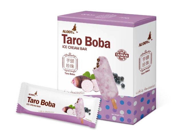 ALODY Taro Boba Ice cream bar