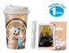 Instant milk tea kit Shaken Boba/ Brown sugar 