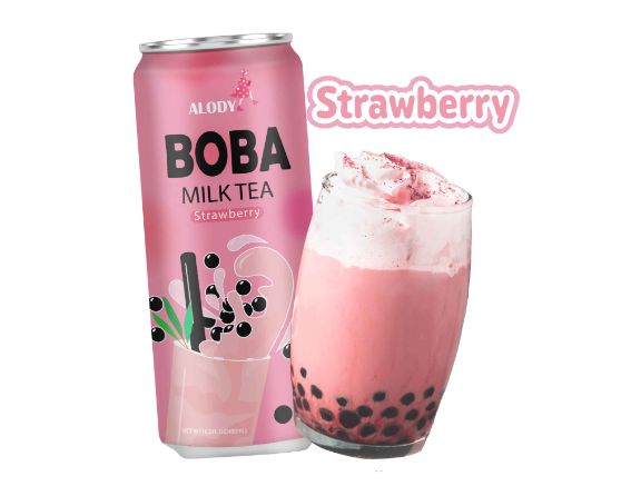 RTD Bubble Tea Strawberry 3
