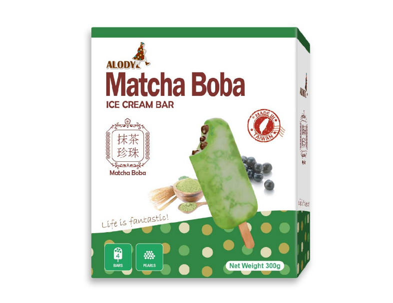 ALODY Matcha Boba Ice cream bar 2