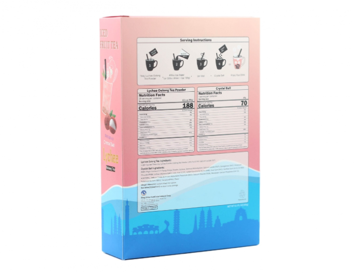 Lychee Oolong Tea w/ Crystal Ball 3