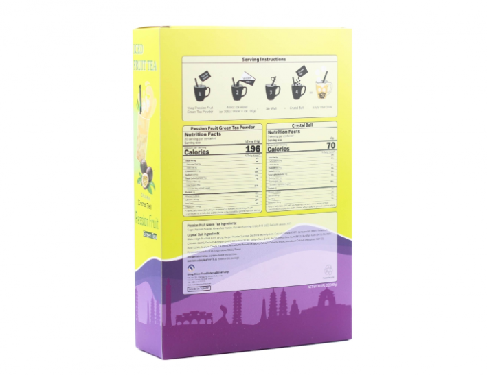 Passion Fruit Green Tea w/ Crystal Ball 3