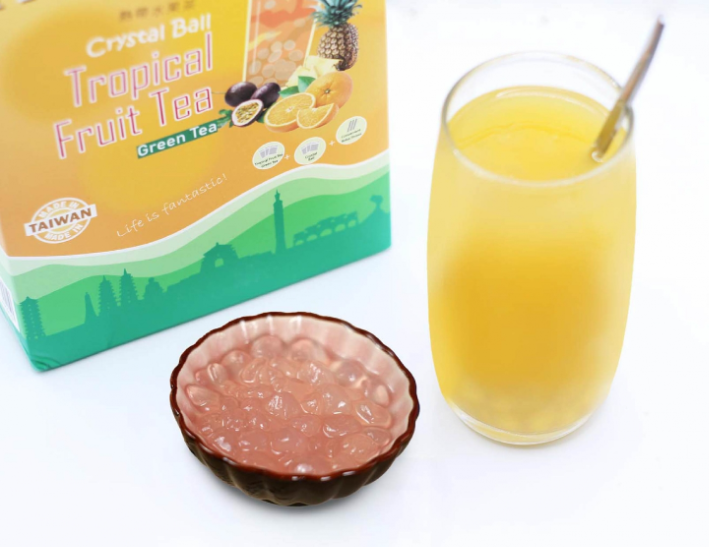 Tropical Fruit Green Tea w/ Crystal Ball 5