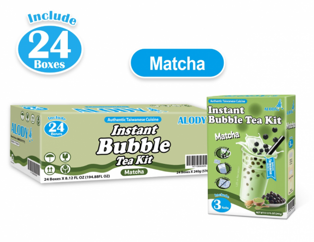 Instant Bubble Tea Kit /Matcha 4
