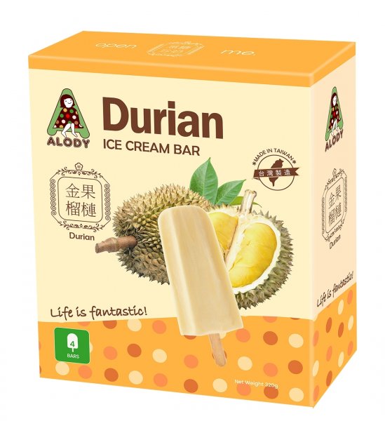 ALODY Durian Ice Cream Bar
